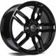 Cerchi in lega Carbonado Premium 8.0x18 Bg - Black Glossy