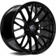 Cerchi in lega Carbonado Shine 9.5x19 Bg - Black Glossy