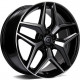 Cerchi in lega Carbonado Thunder 7.5x17 Bfp - Black Front Polished