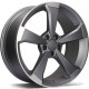 Cerchi in lega Carbonado Twister 8.5x19 Mafp - Matt Anthracite Front Polished