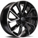 Cerchi in lega Carbonado Dynasty 7.0x17 Bfp - Black Front Polished