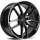 Cerchi in lega Carbonado Amazing 7.5x17 Bfp - Black Front Polished