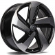 Cerchi in lega Carbonado Arrow 7.5x17 Bfp - Black Front Polished