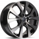 Cerchi in lega Carbonado Energy 6.5x16 Bfp - Black Front Polished
