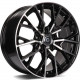 Cerchi in lega Carbonado Intensive 8.0x17 Bfp - Black Front Polished