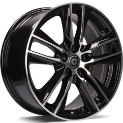 Cerchi in lega Carbonado Lightning 7.5x17 Bfp - Black Front Polished