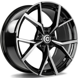 Cerchi in lega Carbonado Predator 8.0x18 Bfp - Black Front Polished