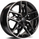 Cerchi in lega Carbonado Venus 7.5x18 Bfp - Black Front Polished