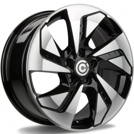 Cerchi in lega Carbonado Tsunami 7.0x17 Bfp - Black Front Polished