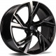 Cerchi in lega Carbonado Rich 8.5x19 Bfp - Black Front Polished
