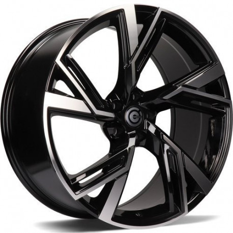 Cerchi in lega Carbonado Rich 8.5x19 Bfp - Black Front Polished