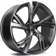 Cerchi in lega Carbonado Rich 8.5x19 Afp - Anthracite Front Polished