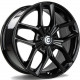 Cerchi in lega Carbonado Soul 7.5x17 Bg - Black Glossy