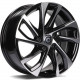 Cerchi in lega Carbonado Torino 6.5x16 Bfp - Black Front Polished