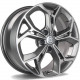 Cerchi in lega Carbonado Direction 7.0x17 Afp - Anthracite Front Polished