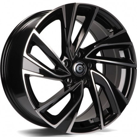 Cerchi in lega Carbonado Monaco 8.0x19 Bfp - Black Front Polished