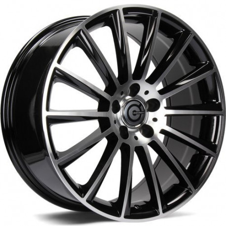 Cerchi in lega Carbonado Performance 9.5x19 Bfp - Black Front Polished