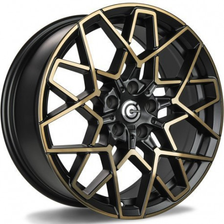 Cerchi in lega Carbonado Shield 8.0x18 Bggf - Black Glossy Gold Front