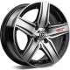 Cerchi in lega Carbonado Gtr Sports 1 6.0x14 Bgrw - Black Front Polished Red Words