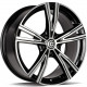 Cerchi in lega Carbonado Platinum 8.0x19 Bfp - Black Front Polished