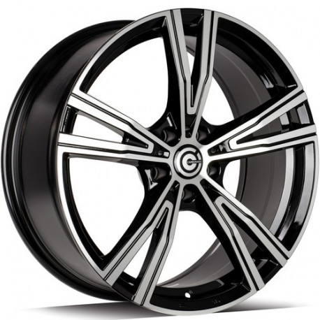 Cerchi in lega Carbonado Platinum 8.0x19 Bfp - Black Front Polished