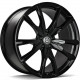 Cerchi in lega Carbonado Pain 9.5x22 Bg - Black Glossy
