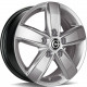 Cerchi in lega Carbonado Endurance 6.0x15 Dhs - Diamond Hyper Silver
