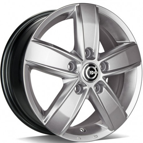Cerchi in lega Carbonado Endurance 6.0x15 Dhs - Diamond Hyper Silver