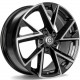 Cerchi in lega Carbonado Summer 7.0x19 Bfp - Black Front Polished