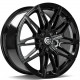 Cerchi in lega Carbonado Rubin 9.0x19 Bg - Black Glossy