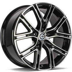 Cerchi in lega Carbonado Hit 8.0x18 Bfp - Black Front Polished