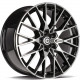 Cerchi in lega Carbonado Illusion 9.5x19 Bfp - Black Front Polished
