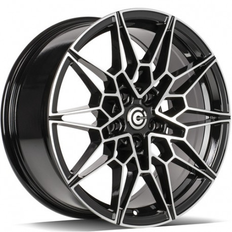 Cerchi in lega Carbonado Solid 8.0x18 Bfp - Black Front Polished