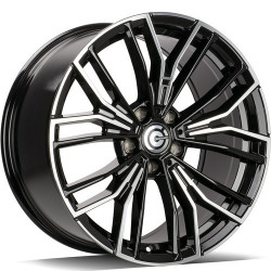 Cerchi in lega Carbonado Yankee 8.0x19 Bfp - Black Front Polished