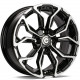 Cerchi in lega Carbonado Explode 6.5x15 Bfp - Black Front Polished