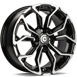 Cerchi in lega Carbonado Explode 6.5x15 Bfp - Black Front Polished