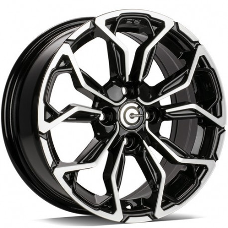 Cerchi in lega Carbonado Explode 6.5x15 Bfp - Black Front Polished