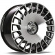 Cerchi in lega Carbonado Rebellion 9.5x19 Bfp - Black Front Polished