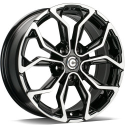 Cerchi in lega Carbonado Explode 7.0x17 Bfp - Black Front Polished