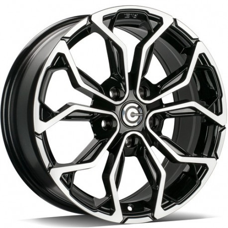 Cerchi in lega Carbonado Explode 7.0x17 Bfp - Black Front Polished