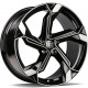 Cerchi in lega Carbonado Superstar 8.0x18 Bfp - Black Front Polished