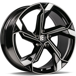 Cerchi in lega Carbonado Superstar 8.5x19 Bfp - Black Front Polished