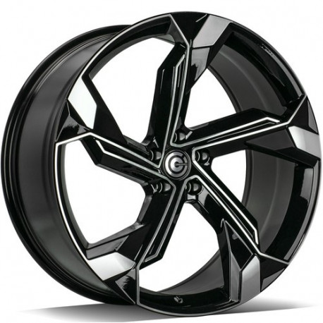 Cerchi in lega Carbonado Superstar 9.0x20 Bfp - Black Front Polished