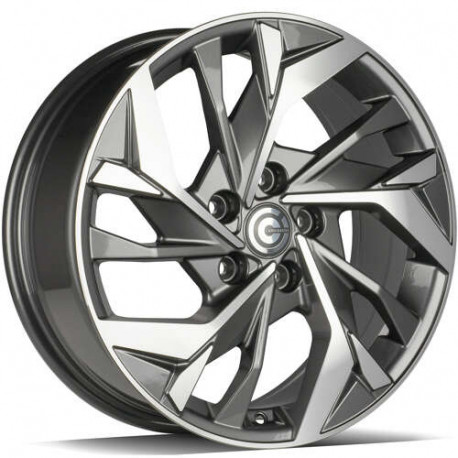 Cerchi in lega Carbonado Sonic 7.0x17 Afp - Anthracite Front Polished