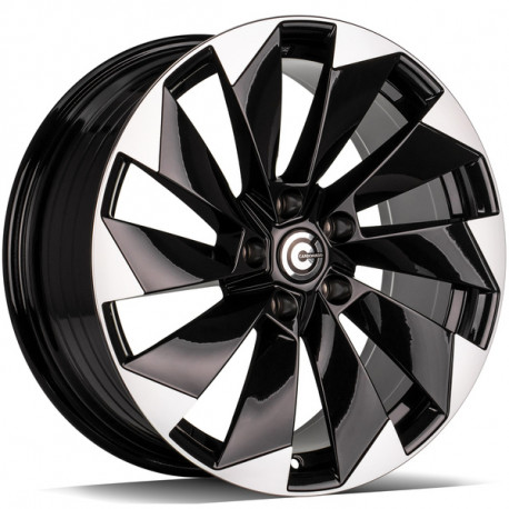 Cerchi in lega Carbonado Mask 8.0x18 Bfp - Black Front Polished