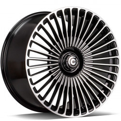 Cerchi in lega Carbonado Hurricane 9.5x20 Bfp - Black Front Polished