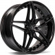 Cerchi in lega Seventy9 Sv-Ar 9.5x19 BG - Black Glossy
