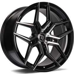 Cerchi in lega Seventy9 Sv-B 8.5x19 BFP - Black Front Polished