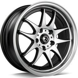 Cerchi in lega Seventy9 Sv-I 7.0x16 MBFPLP - Matt Black Front Polished Lip Polished