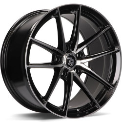 Cerchi in lega Seventy9 Scf-A 9.0x18 BFP - Black Front Polished